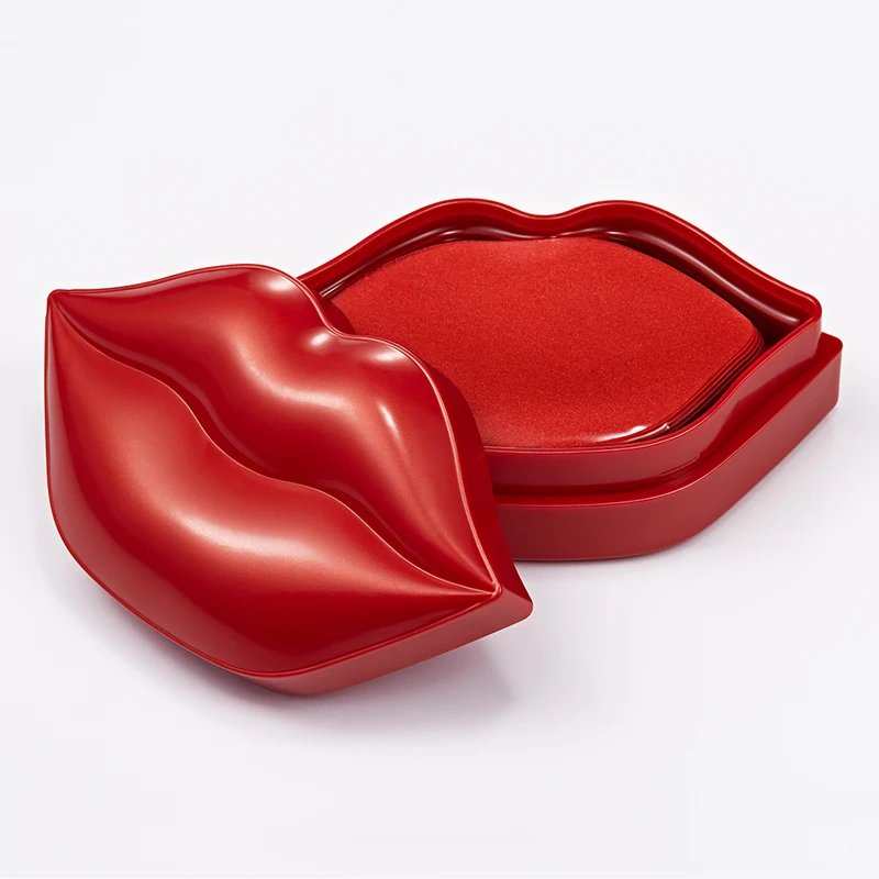 Увлажняющая Органическая коллагеновая маска для губ с логотипом ZOZU