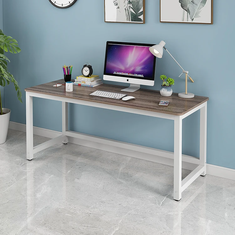  cheap staff computer table modern industrial white home office