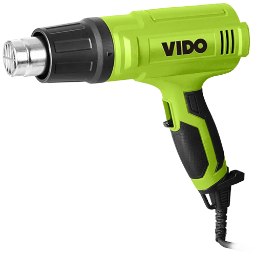 VIDO hot sale 2000w 3 level temperature control electric mini heat gun With 4PCS Nozzle