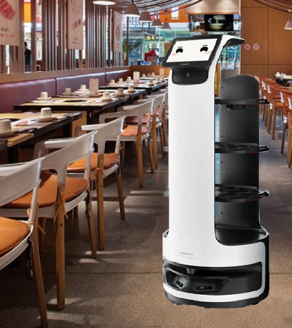 Factory Price Hot Selling Restaurant Service Robot To Provide Delivery Service automated delivery robot