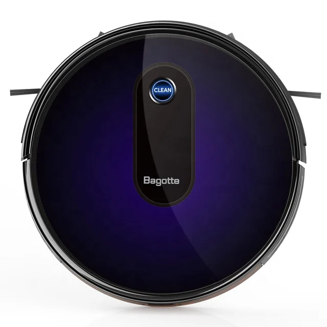 Bagotte BG600 Max With UV 0.6L Bin Big Intelligent Sweeping Guangdong Electronic Mop App Robot Vacuum Cleaner