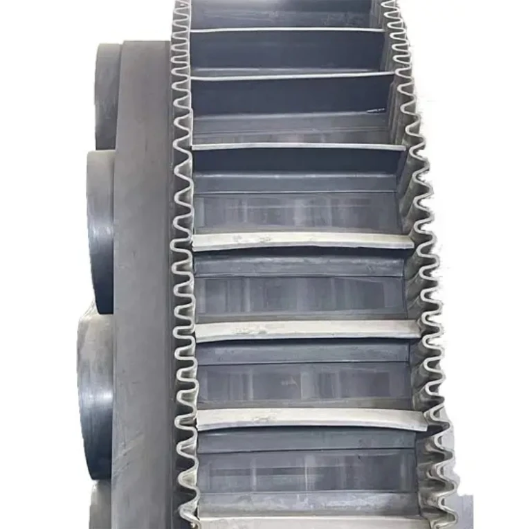 Factory direct sales Ep 600 300 Meters Nn 3 Ply Skirt Rubber Conveyor Sidewall Belt