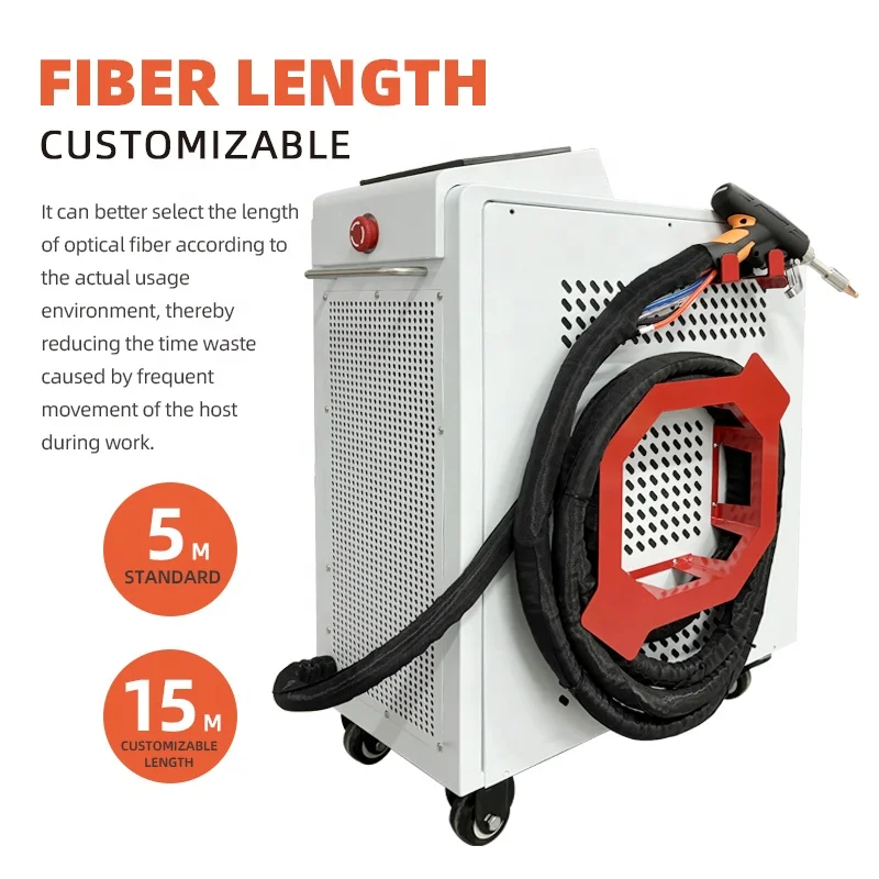 Handheld High Efficiency Thick Cutting Metal Welding Rust Removal Cutting 3 in 1 Fiber Laser Welding Machine