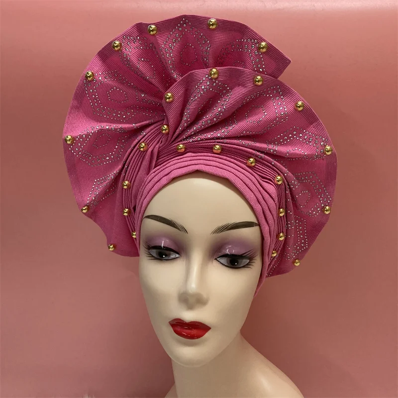 New arrival Turban wrap hat 2024 scarf women high quality flower women turban hat