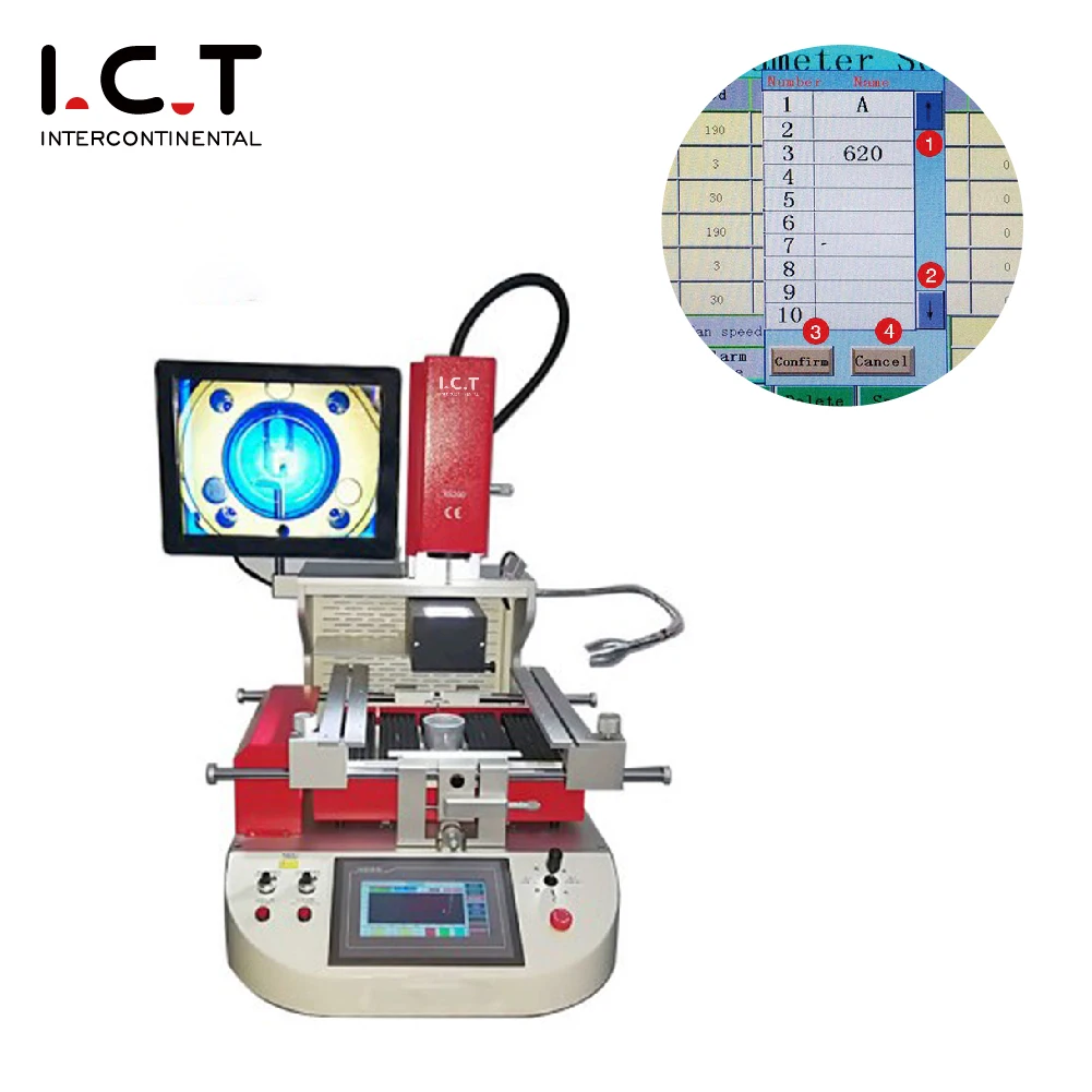 Customized BGA Rework Station 2 in 1 SMD Machine Mobile Repair Rework Station BGA Infar BGA Station Rework China