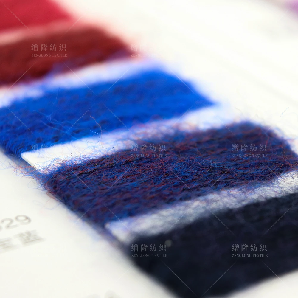 1/14NM 6% Wool 68% Acrylic 12% Polyester 11% Nylon 3% Spandex flat knitting machine melange yarn crochet blended yarn