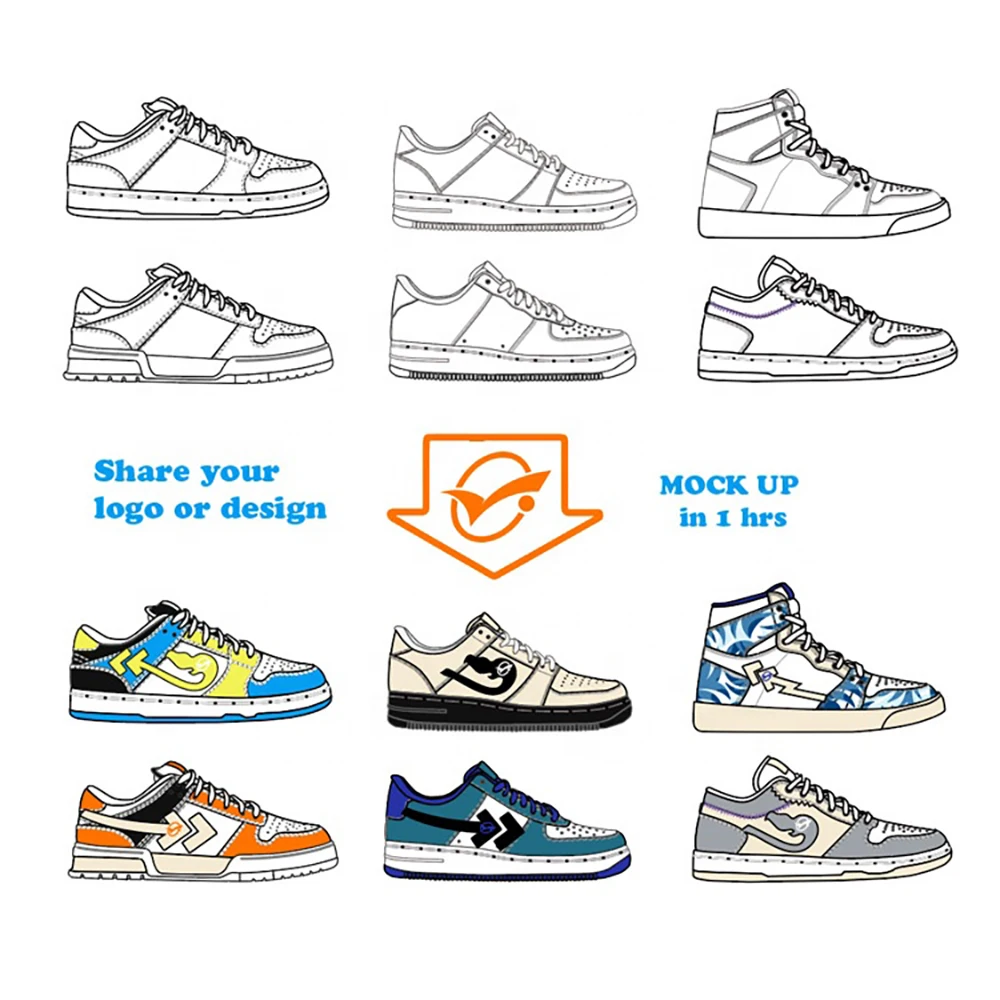 New Fashion Product Designer Customized LOGO Sneakers Breathable Casual Flat Sports Walking Style Retro Shoes Custom For Men