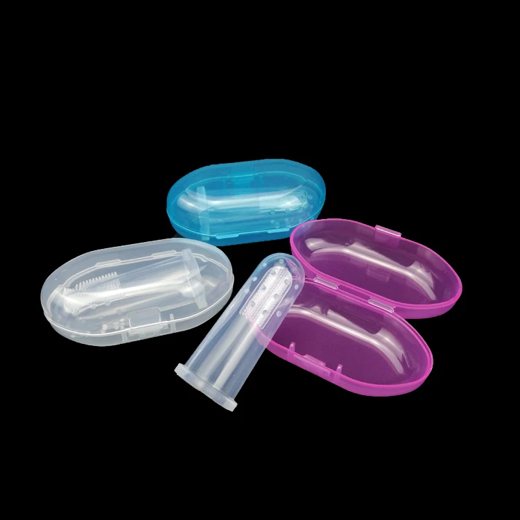  Silicone Teeth Products Finger Toothbrush For