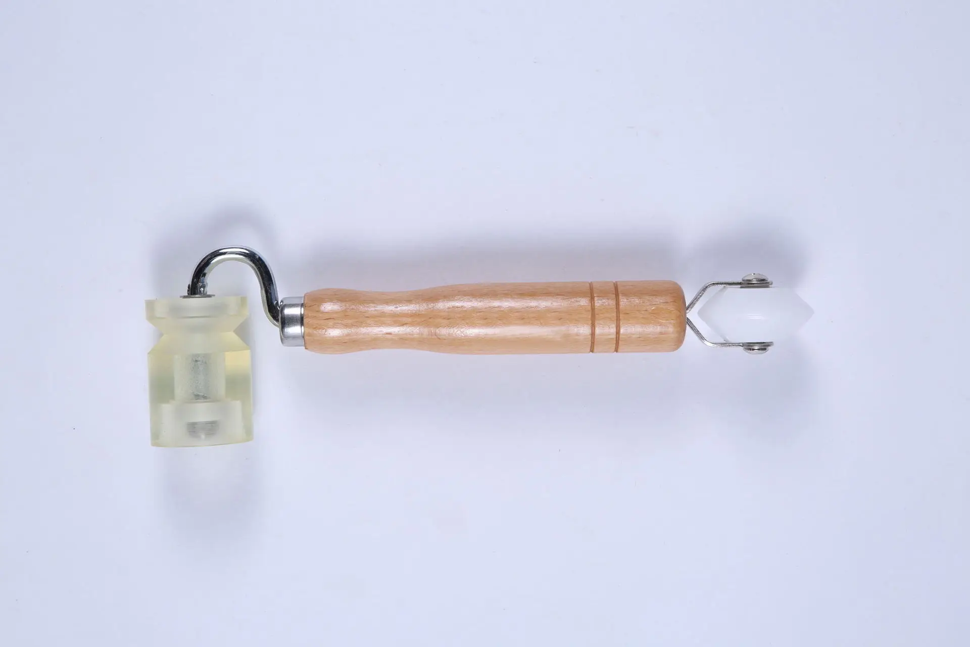 Double-Ended Silicone Seam/Brass Detail Penny Combo Roller Tool Press Roller Seam Roller for Wallpaper DIY Industrial Use