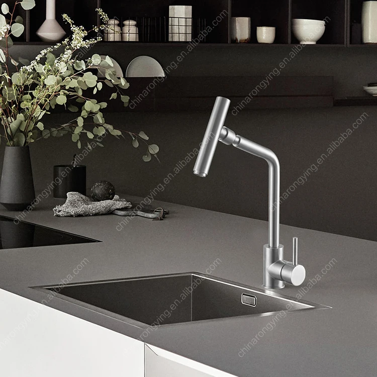 High quality cheap price kitchen faucet flexible hose for kitchen mixer faucet nickel brushed sink faucet