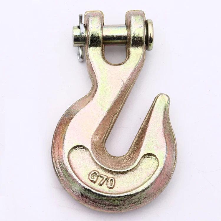 A330 H330 Drop Forged Yellow Chromate Galvanized G70 G43 Clevis Grab Hook