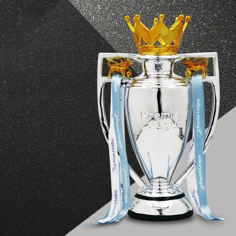 New 2022 Premier Manchester Football Cup Trophy Resin Crafts Balance Car Cup Champions League Trophies