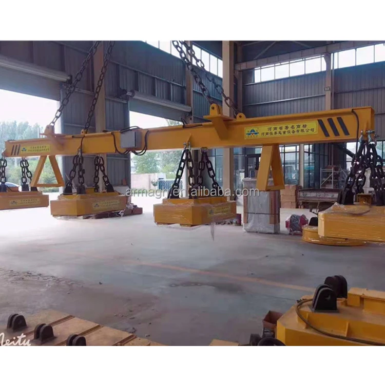 Powerful MW35 Square Electric Lifting Magnet Lifter for Lifting Scrap Rebar and Steel Pipe