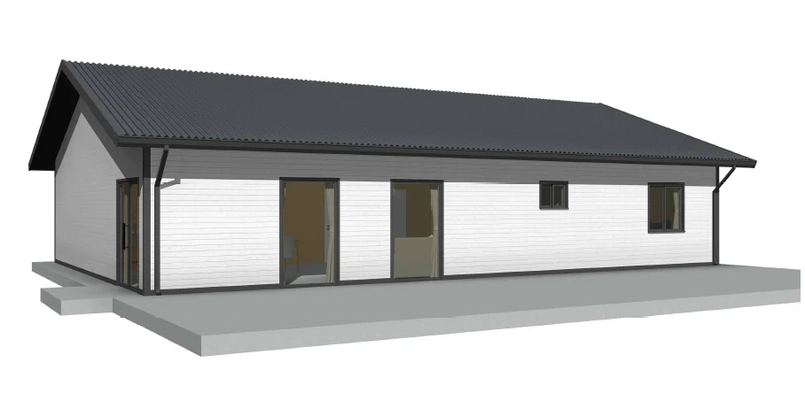 Prefabricated New Economic Villa Ready Design in Stock Light Steel House Villa for Sale