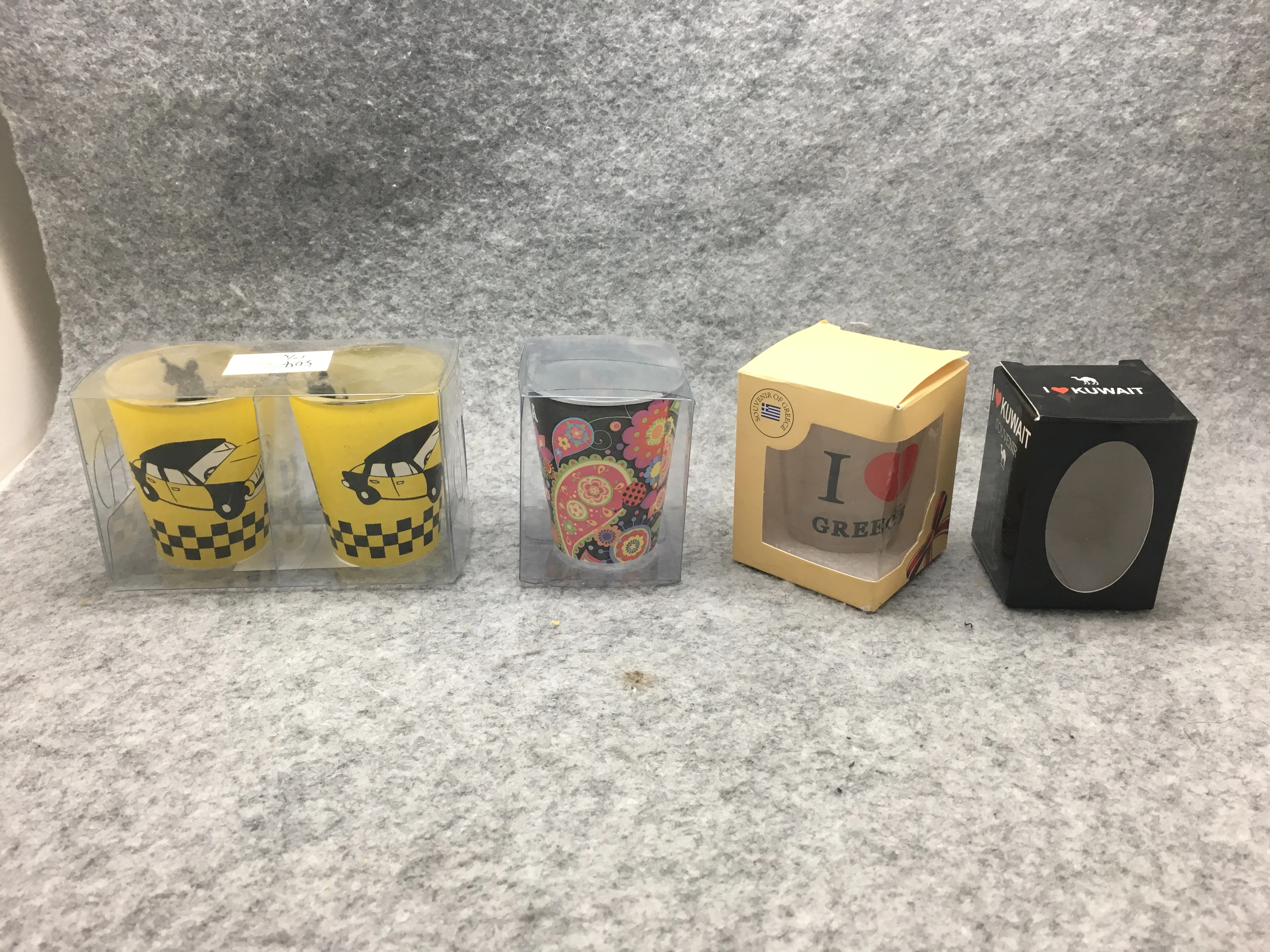 high end quality shot glass customize