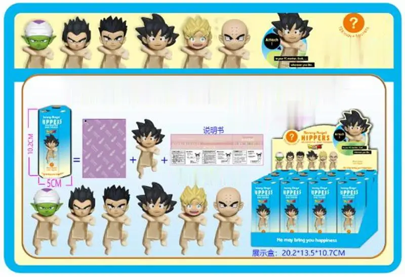 Wholesale animation somy Angel blind box 12pcs/set novelty toy mobile phone computer decoration claw game gift