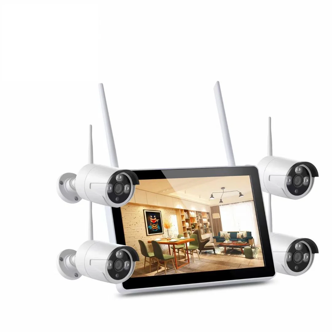 1080p hd mini wifi wireless ip hidden camera outdoor 12inch LCD security camera