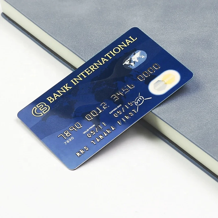 Top sale customized logo PVC business card contactless plastic card