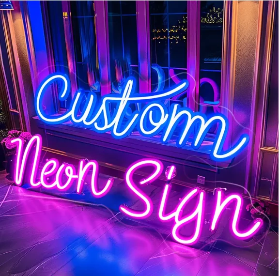 Hot-selling customized acrylic neon sign is used for indoor and outdoor atmosphere design and decoration