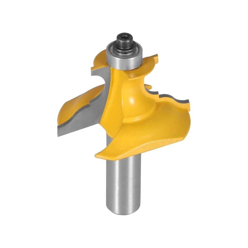12/12.7MM Shank Handrail Molding Router Bit Woodworking Milling Cutter For Wood Bit Face Mill