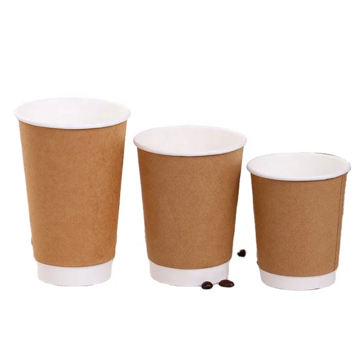 Paper raw material cup_Double wall paper raw material cups_handmade glass cup