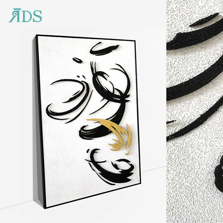 New Arrival Handmade 3D Interior Hotel Decorative Wall Art