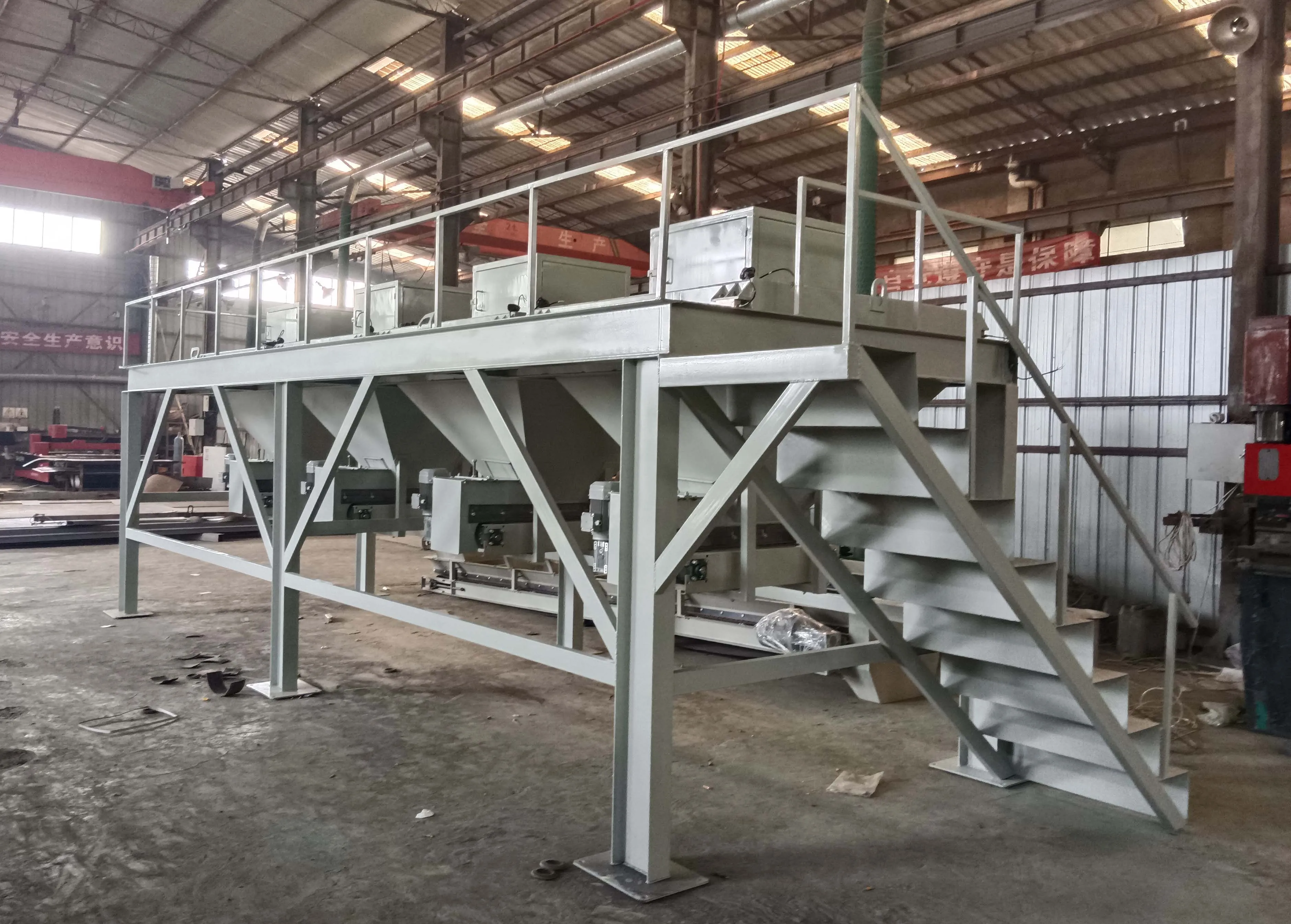 Automatic Multiple Silos Weigh Batching System for Npk Compound Fertilizer Powder