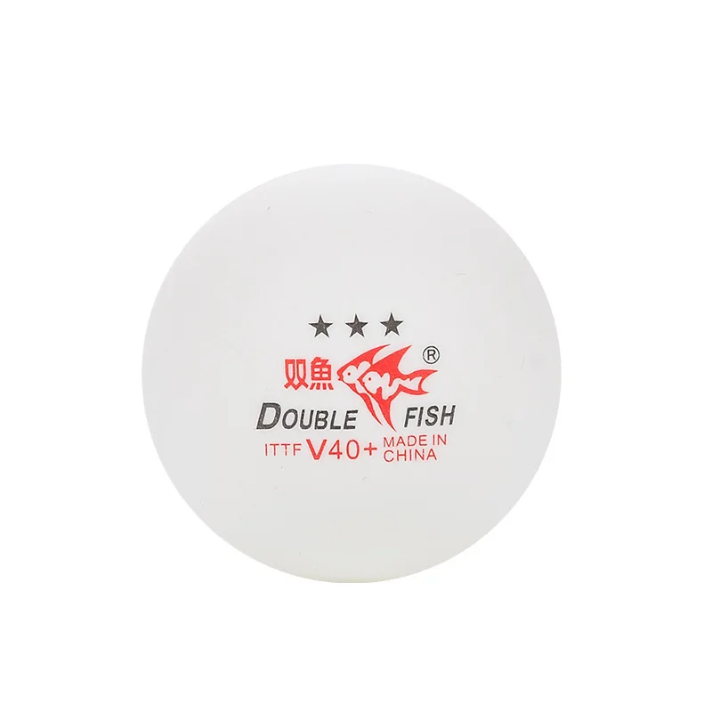 Двойной рыбный Настольный теннис 3 звезды ITTF V40 + новый материал мячи для настольного тенниса дешевые новые технологии пинг-понга