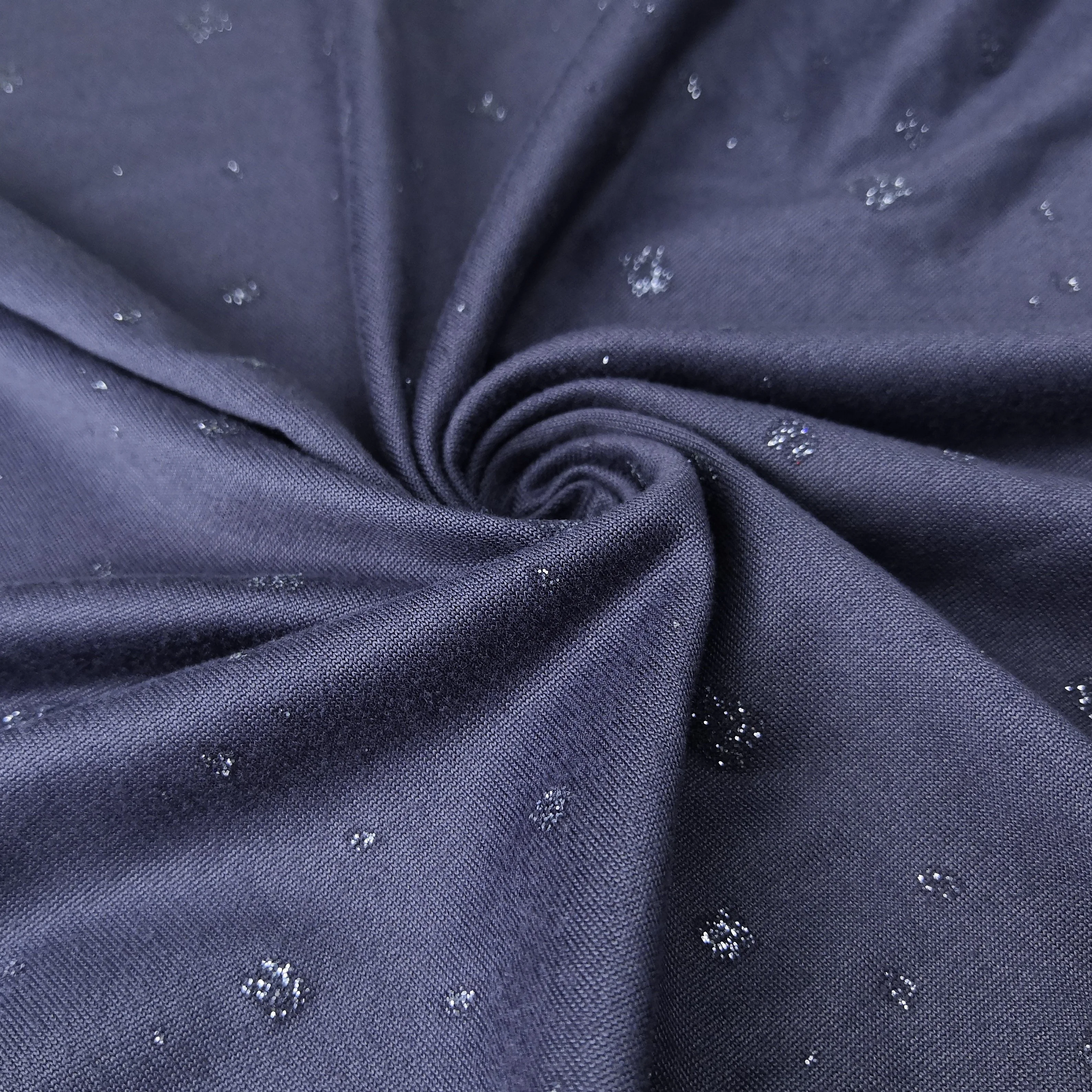 Dark gray elastane dress material textile stretch soft light single jersey fabric