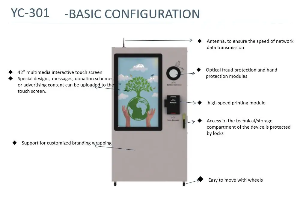 reverse vending machines bottles and cans recycle