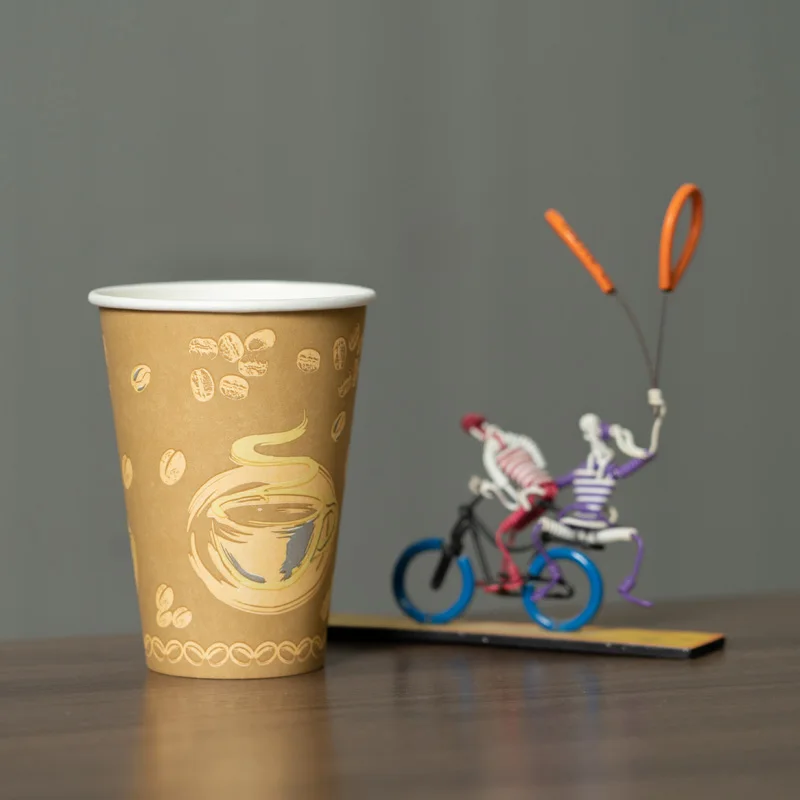Cheap Cafe Home And Party Use Paper Cup Fan Oversized Paper Tea Cup