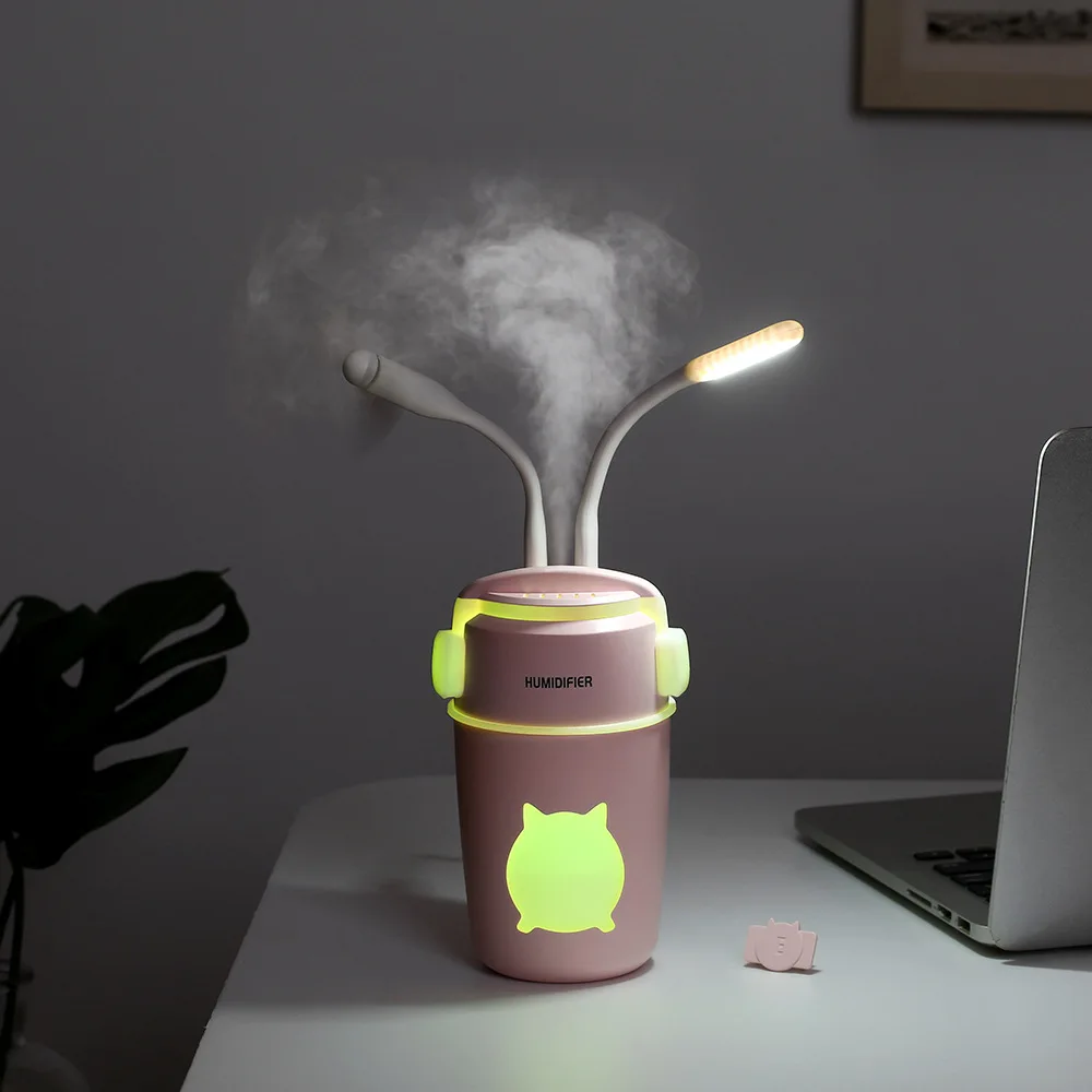 Factory 350ml Rechargeable Usb Anion For Baby Room Scent Machine Ultrasonic Air Humidifier Aroma Diffuser