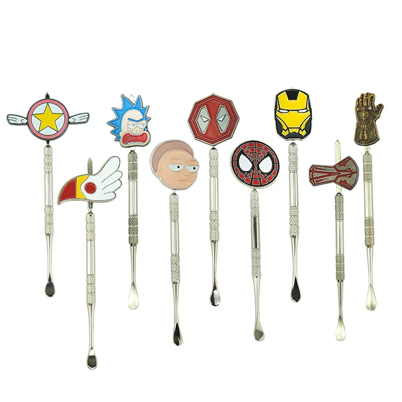 Wax Dab tool Stainless Steel Dabber Metal Dabber glass pipe tool water pipe dab oil rigs smoking accessories