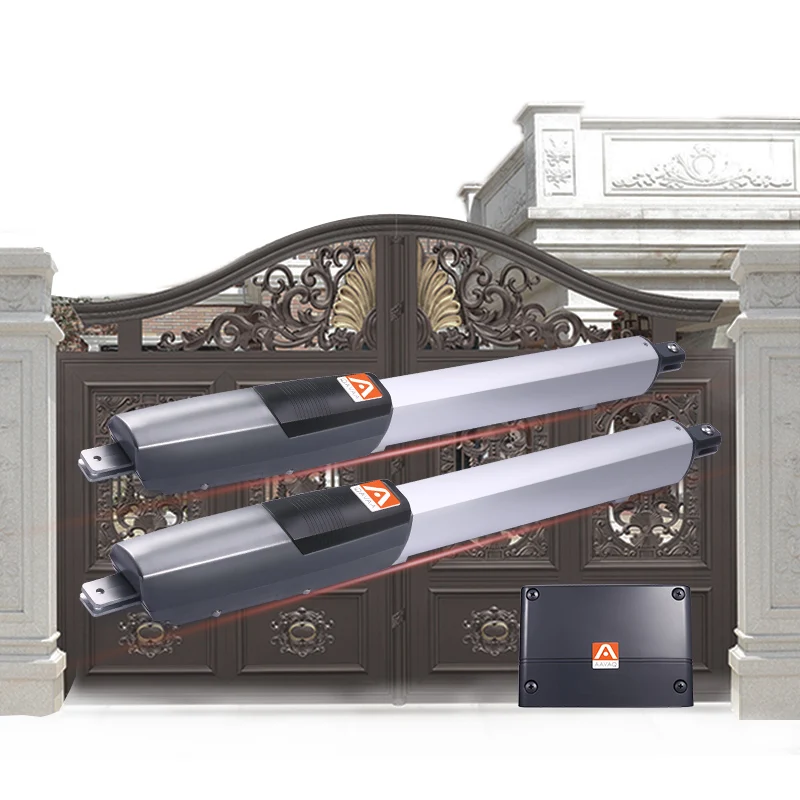 AAVAQ High Quality China Popular House Electric Swing Gate Opener Remote Double Automated Swing Gate Motors Opener