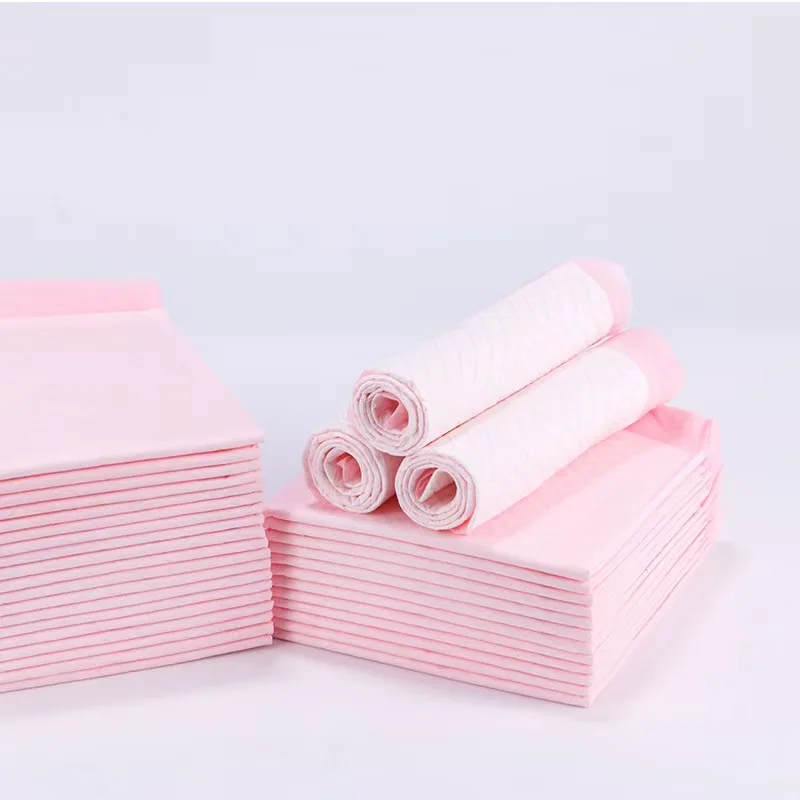 Free Sample 60 x 90 Absorbent Adult Disposable Underpad for Baby Hospital Bed Pad Fluff Pulp Material Similar to Toilet Tissue