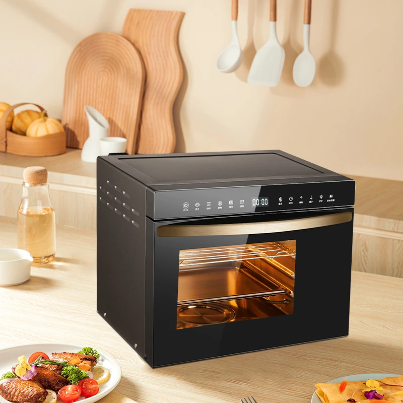 Hot-Selling Digital Steam Air Fryer Oven 26L Stainless Steel Body Built-in Ovens