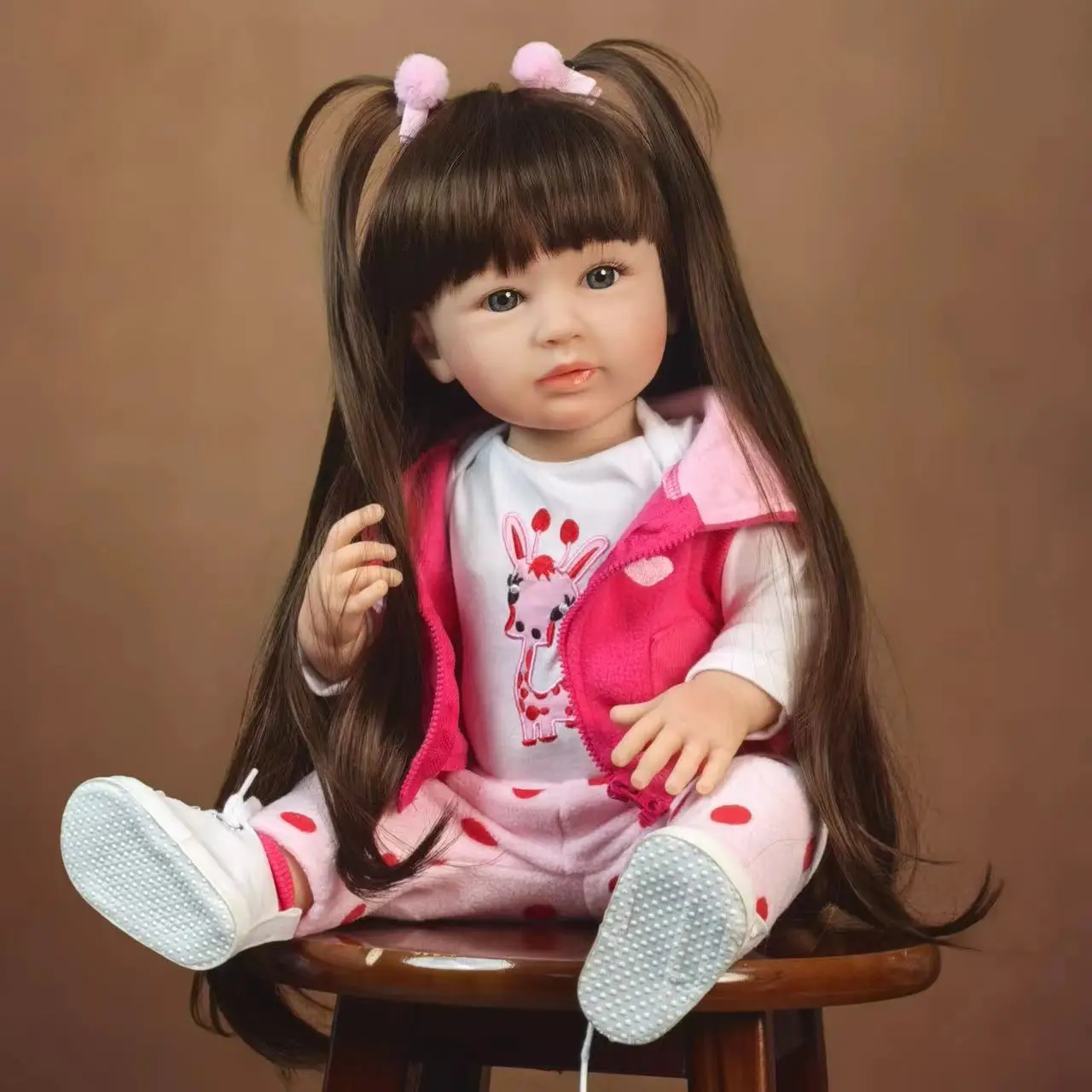 Real baby dolls bebe reborn silicone 55cm full silicone princess girl doll bath toy for children gift