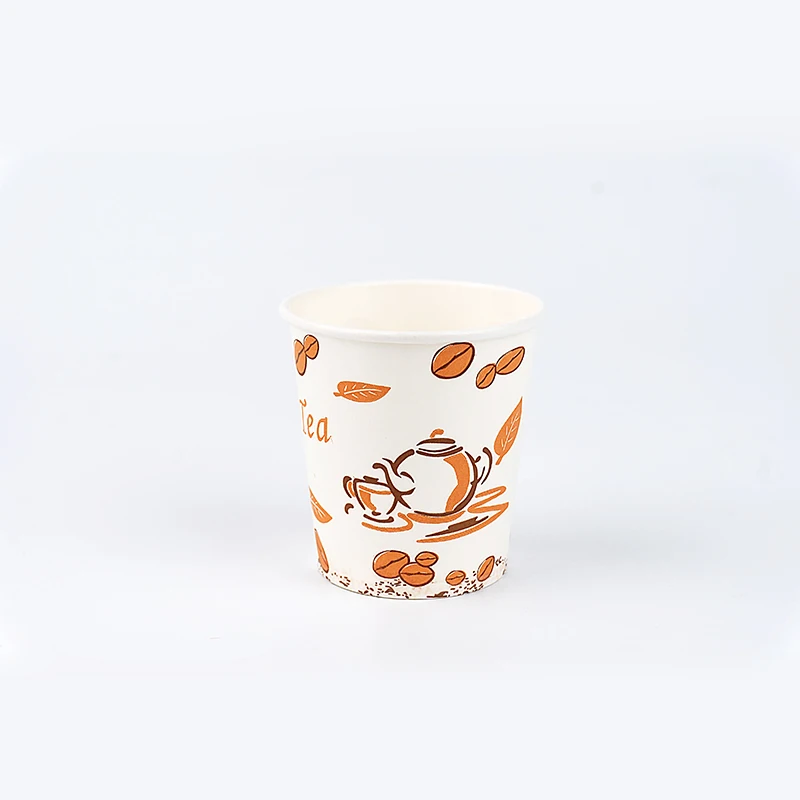 Food grade 8oz paper cup price design customized disposable manufacturer various size hot cocoa cups coffee single wall cup