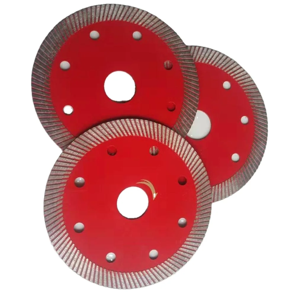 Turbo Segment Ultra Hard Materials hot press Diamond Cutting Disc saw blade to cut ceramic floor tile tools