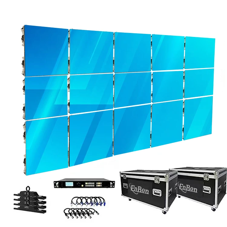 Indoor Outdoor LED Wall Display Splicing Screen For Event Touring 500mmx500mm LED Panels Pantalla Para Esenario Musical