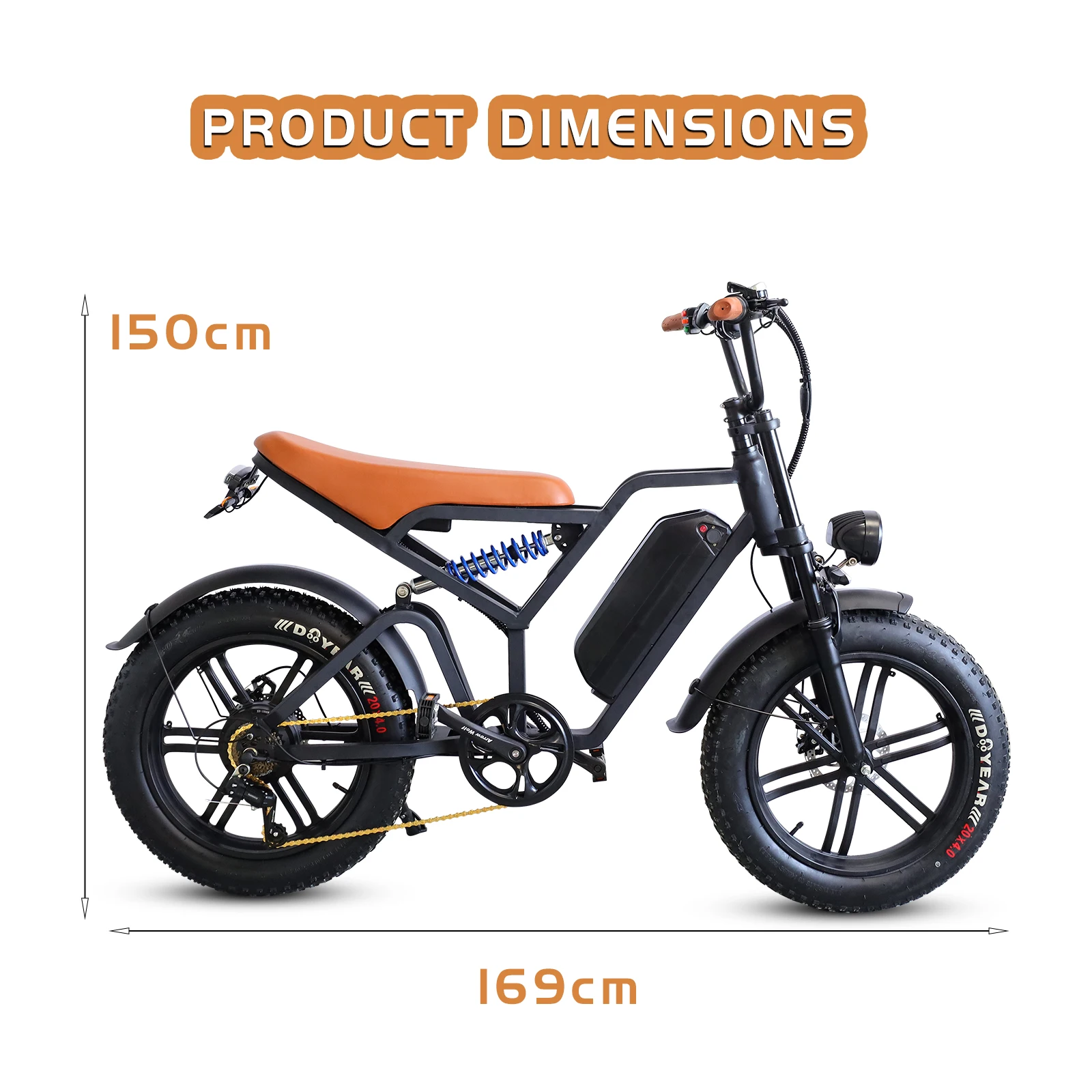 Us Warehouse 48v 1000w E-bike Ebike Electric Bike Fat Tire Vlo De Ville Lectrique Electric Mountain Bicycle For Adults