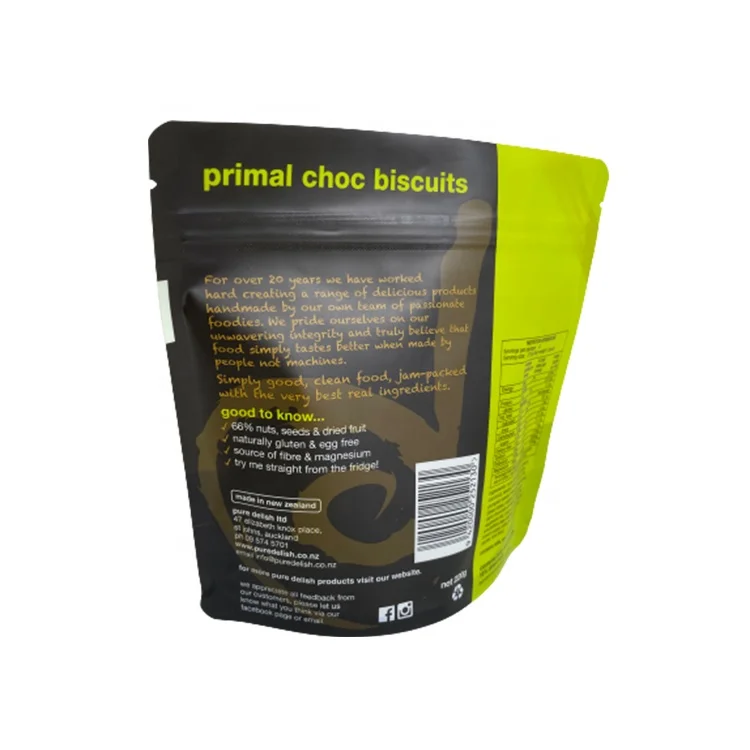 
Pet Food Packaging Bag Manufacturer Plastic Stand Up Pouch Matte Glossy Finish Pouch With Foil Lined 