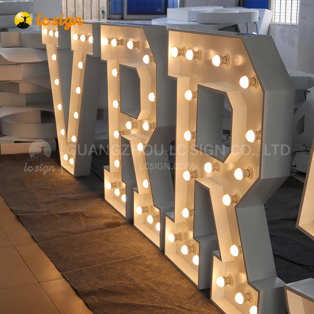 Marquee Letters 3ft/4ft/5ft Letter Sign,Big Marquee Led Letters Sign For Wedding Decor Event Decor, Led A-Z Marquee Lights