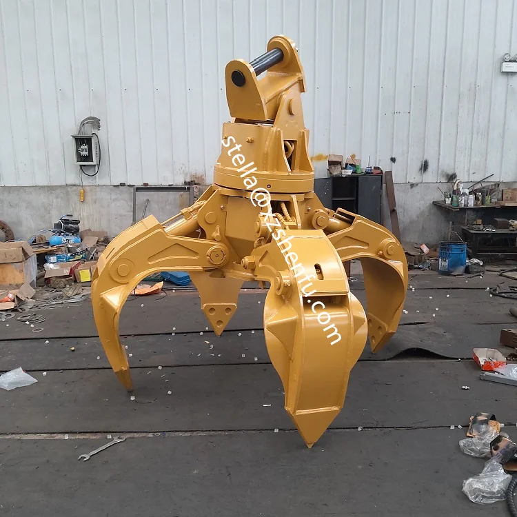 Excavator Scrap Grab