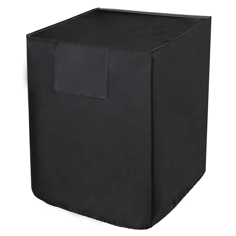 Black outdoor air conditioner cover heavy-duty waterproof and dustproof outdoor air conditioner cover
