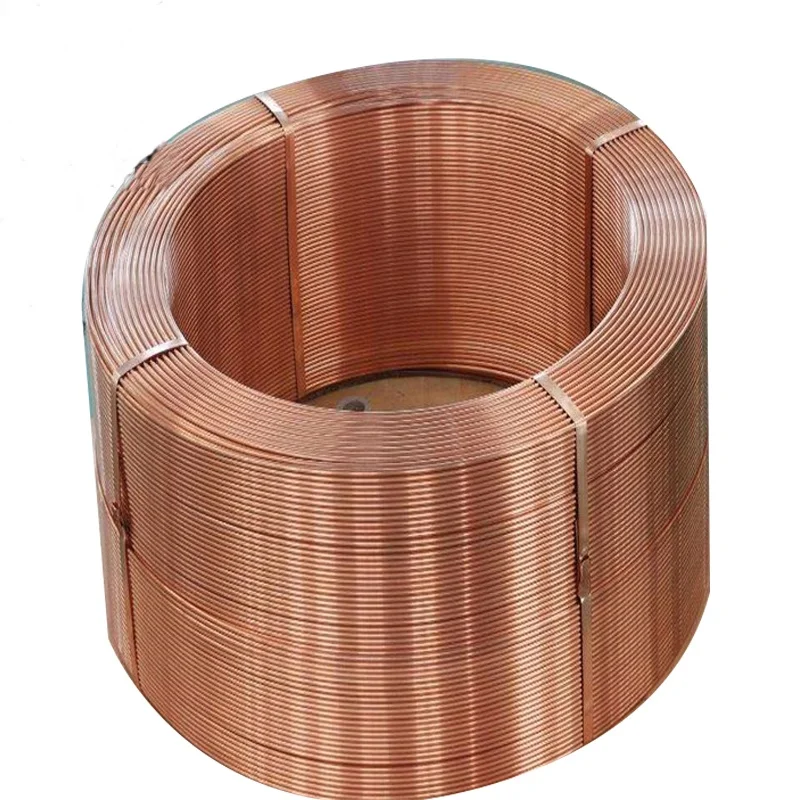 MOQ price factory wholesale oxygen free condenser wall thick copper pipe Stock c12200  seamless extruded cold drawn copper