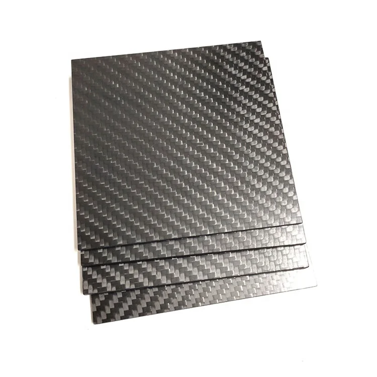 Factory Supply 3K 100% Twill Weave Carbon Fiber Sheet