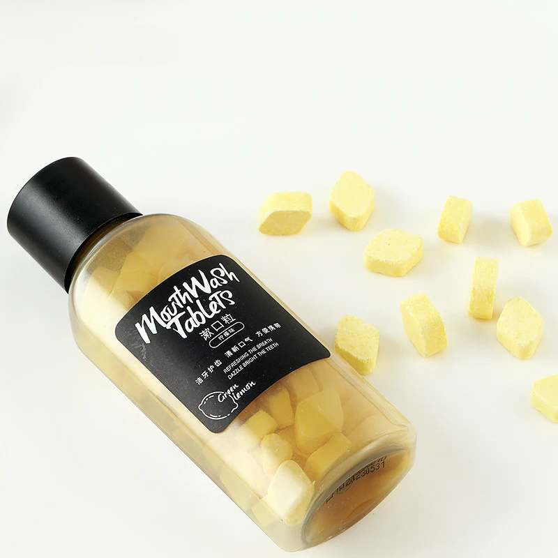 Portable Mild and Non-Irritating Mouthwash Cleaning Concentrated Particles for Clean The Mouth and Freshen Breath