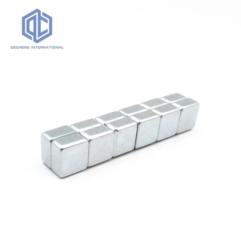 Square ndfeb magnet block shapes rectangular neodymium magnet