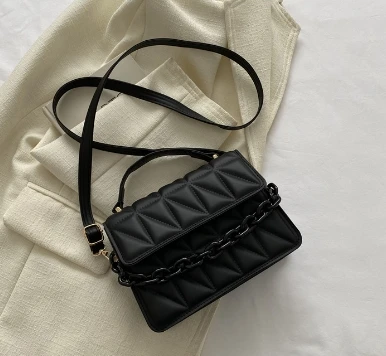 2024 Woman Bags Luxury Handbags Designer Messenger Shoulder Bag New Popular Square PU Leather Waterproof Handbag